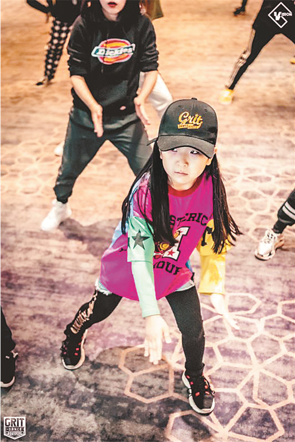 韩国街舞女孩"有备而来"
