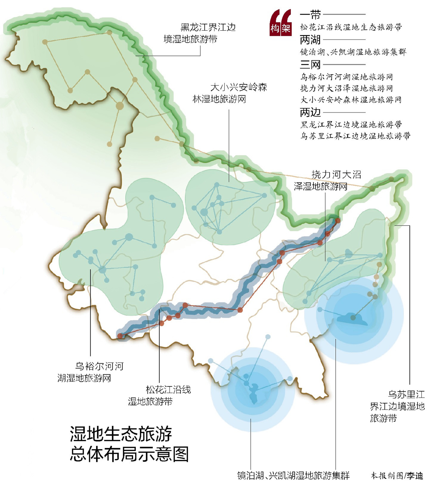 松花江沿線18個溼地公園瀟灑走一回